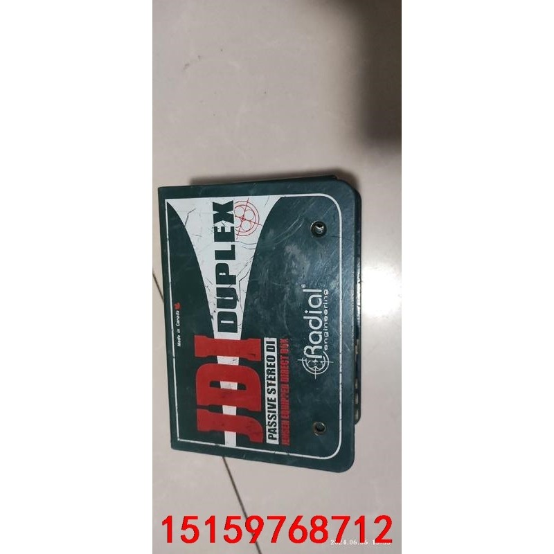 二手Radial+JDI+DUPLEX双通道无源DI盒，专业议价