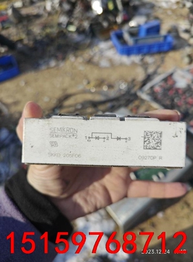 西门康原装二手拆机SKKD 205F06反向二极管 需要联系议价