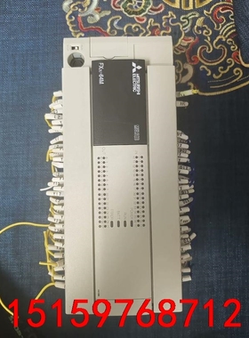 三菱PLC，FX3U-64MR原装正品拆机功能包好橙色新年份议价