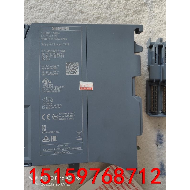 西门子 CPU 1511-1PN  511-1AK02-0A议价