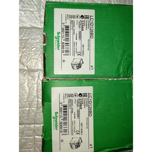 施耐德印尼进口直流接触器LC1D126BD议价
