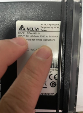 台达DTK系列温控器，DTK4896C01，全新无包装盒议价