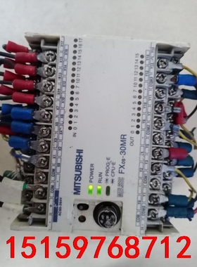拆机一台三菱PLCFXos-30MR议价