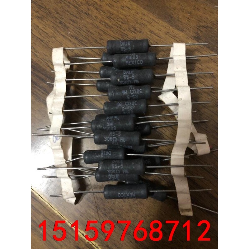 DALE RS-5 30K欧 1% 5W VISHAY达尼军议价