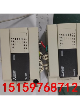 三菱PLC，FX3U-32MT，原装正品拆机，橙色充新，年份议价