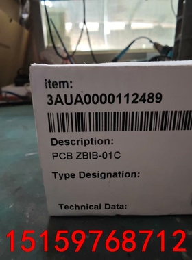abb   zbib-01c全新原装现货议价