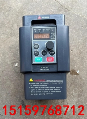 阿尔法变频器ALPHA6000E-31R5GBS73, 拆机议价