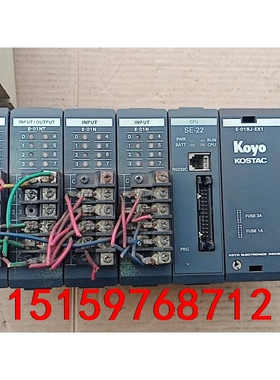 Koyo光洋plc，型号E-01BJ-EX1一台成色如图28议价