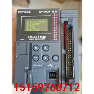 基恩士kv-3000,plc,通电传程序测试正常,带一个尾板议价