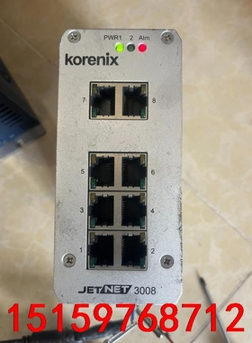 科洛理思Korenix工业交换机Jetnet3008，拆机正议价