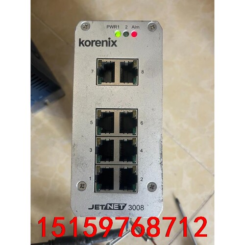 科洛理思Korenix工业交换机Jetnet3008，拆机正议价