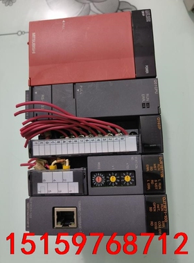 三菱PLC一套：Q61P电源模块 1个、Q01CPU  1个议价