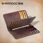 轻薄小卡包男士 2025新款 真皮超薄多卡位头层牛皮信用卡证件收纳包