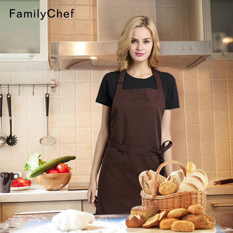 LOGO挂脖工作服做饭围腰定制防水