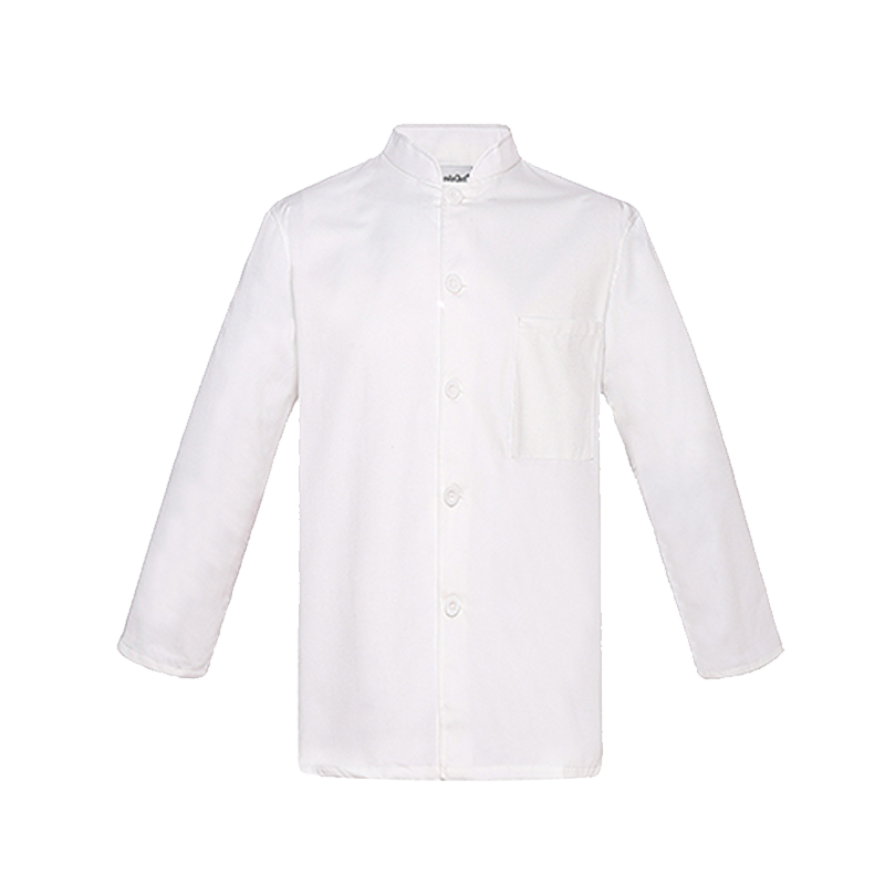 厨师服短袖夏装男女透气工作服酒店后厨厨房长袖七分袖半袖上衣春
