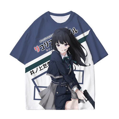 LycorisRecoil可丽丝短袖t恤