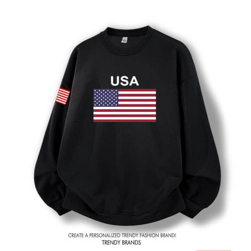美国USA足球卫衣男女装队服运动篮球迷衫衣服长袖套头衫秋冬