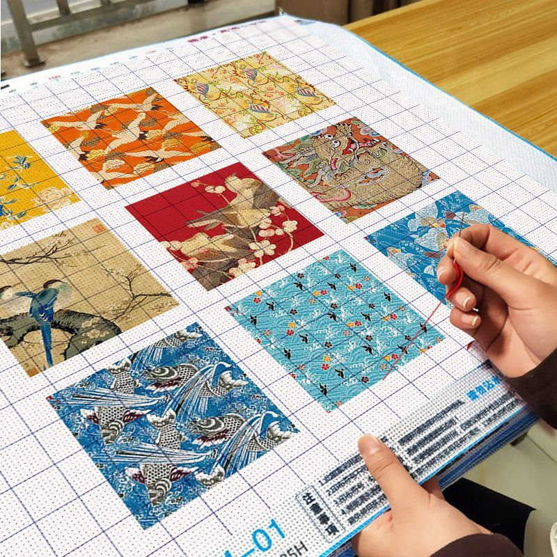 宋锦织绣新款diy今年流行的十字绣2025新款刺绣初学者手工自己秀