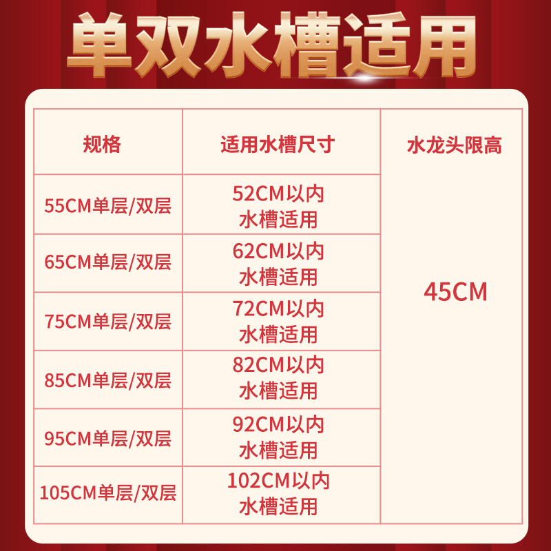 厨房水槽置物架台面碗盘收纳架多功能洗碗架水池上放碗碟架沥水架