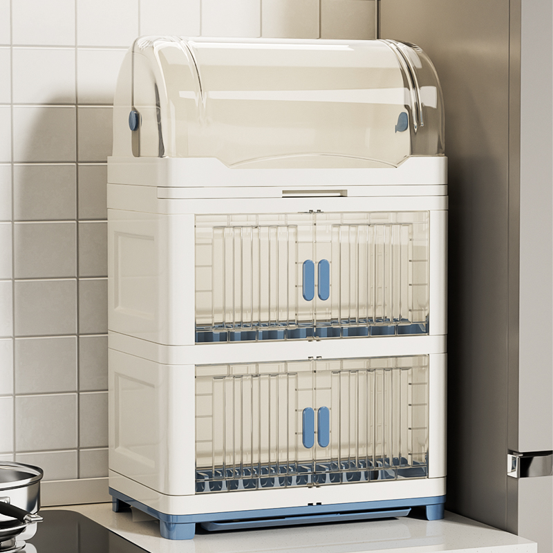 新款碗碟收纳架厨房碗柜置物架家用放碗盘碗筷沥水碗架餐具收纳盒