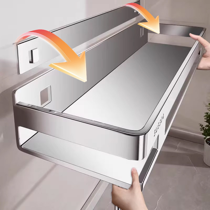 厨房置物架新款304不锈钢壁挂免打孔家用多功能墙上调味料收纳架,厨房/烹饪用具,厨房墙壁置物架/厨房墙壁挂架,淘宝优惠券,粉丝福利购,淘宝优惠卷