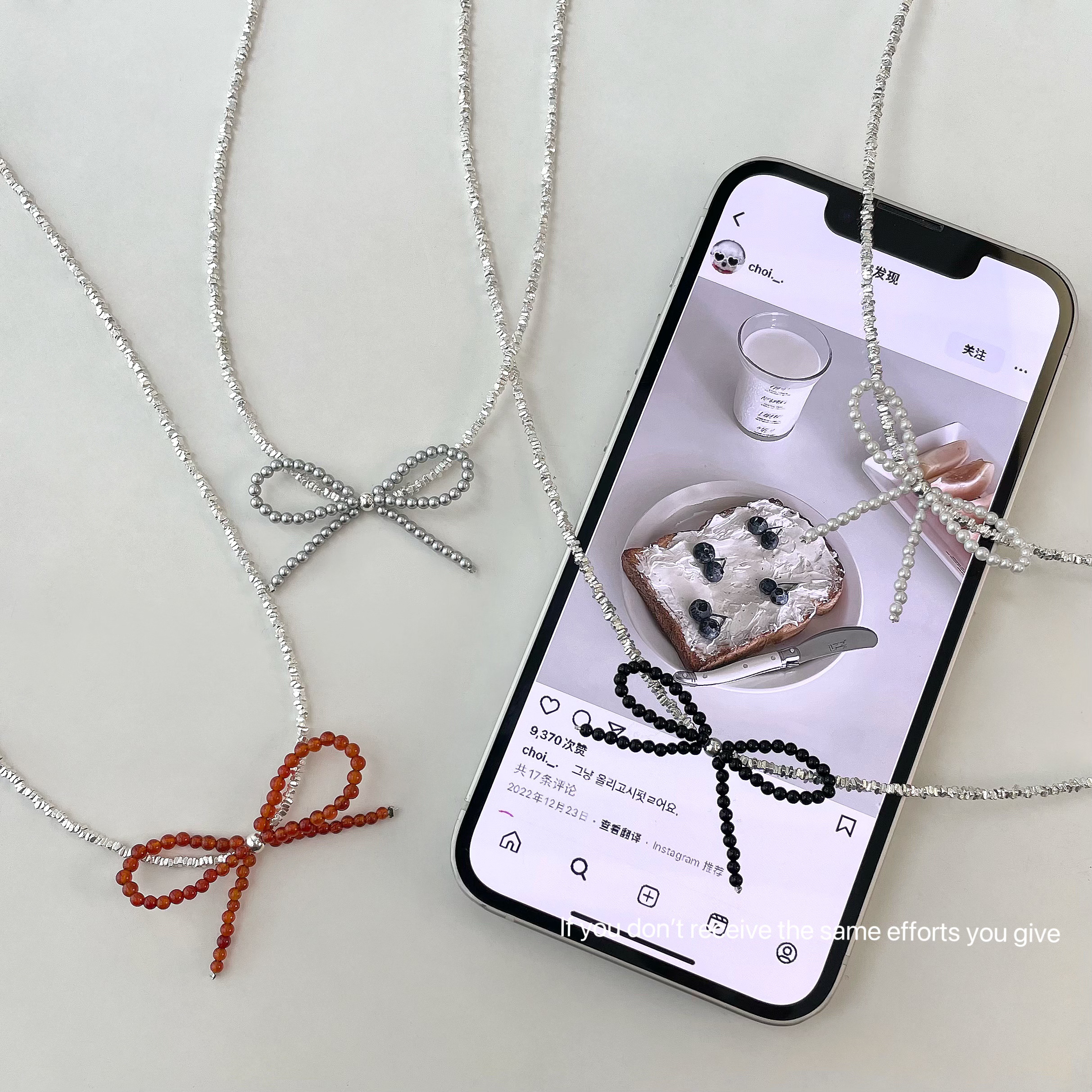 银项链S925纯银锁骨链男女