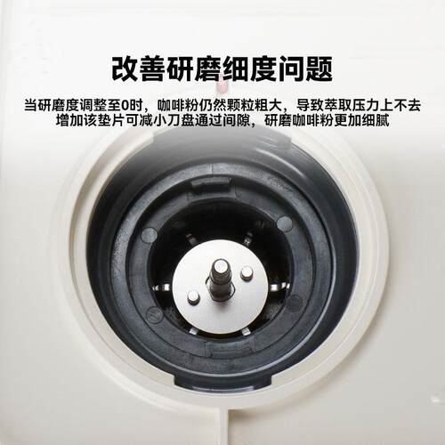 磨豆机垫片调整研磨度铂富百胜图