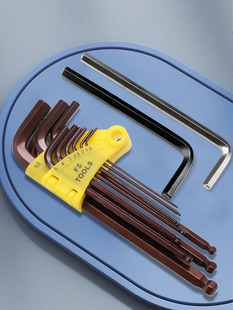 S2硬化六角键加长六角扳手一英寸l形螺丝刀套装 17mm