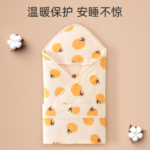 初生婴儿包被新生婴儿抱被纯棉春秋冬季产房包单宝宝用品包巾厚款