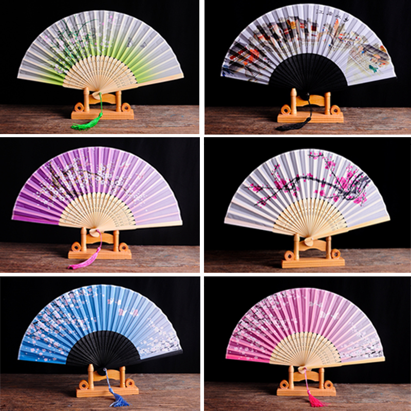 刺身冷菜装饰品扇子摆盘道具盘饰日式小摆件折扇酒店菜品冷盘点缀