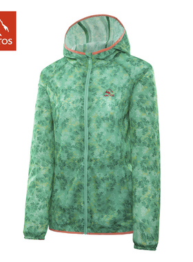 极星户外夹克女款春夏防风透气防泼水休闲旅行运动外套AGJC12156