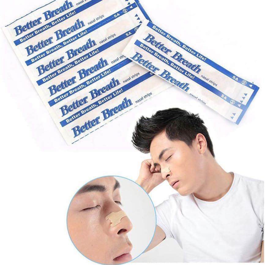 100PCS Breath Nasal Strips Right Aid Stop Snoring No