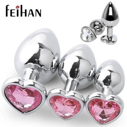 Stainless Steel stal Anal Toys Butt Plug Stainless Steel