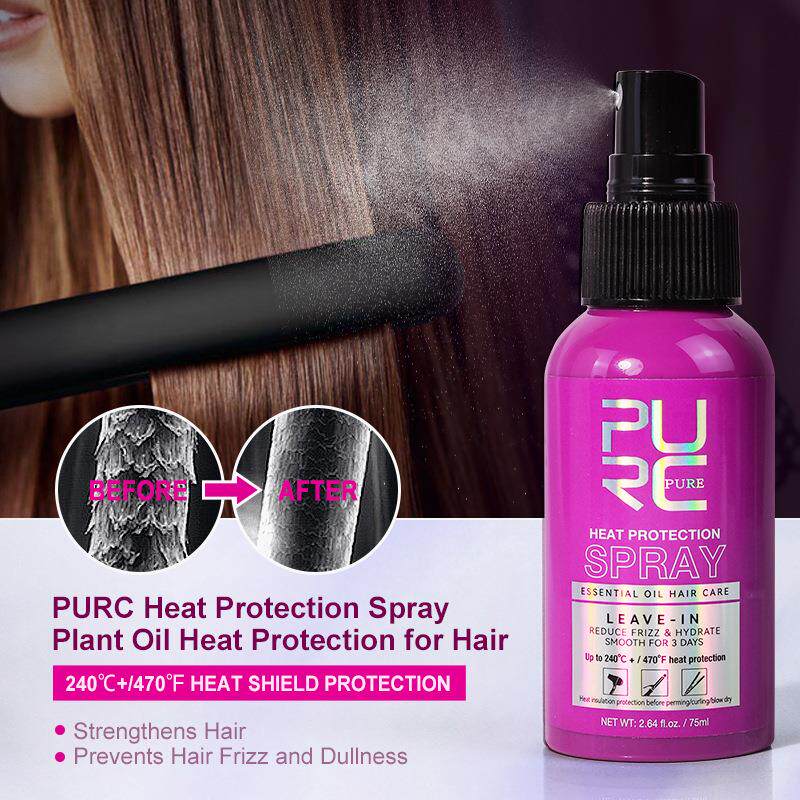 80ML Heat Protectant Spray Thermal and UV Protection Serum