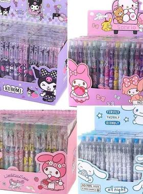 Sanrio 12pcs Cartoon Gel Pen Kawaii Hello Kitty Kuromi Cinna