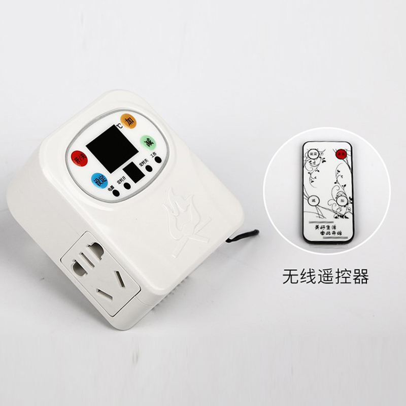 碳晶墙暖温控器取暖器温度控制器控温开关插座遥控数显温控器