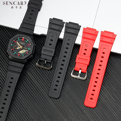 卡西欧快拆小方块农家橡树表带