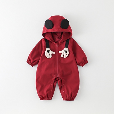 婴儿衣服春秋装连体衣