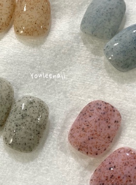 美甲日式立体感Clara砂糖胶颗粒沙粒胶百搭6色显白光泽度亮美甲胶