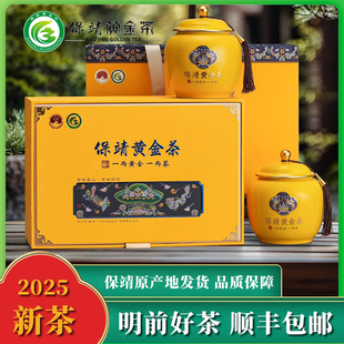保靖黄金茶2025新茶叶明前特级春茶高山绿茶送长辈朋友父母礼盒装