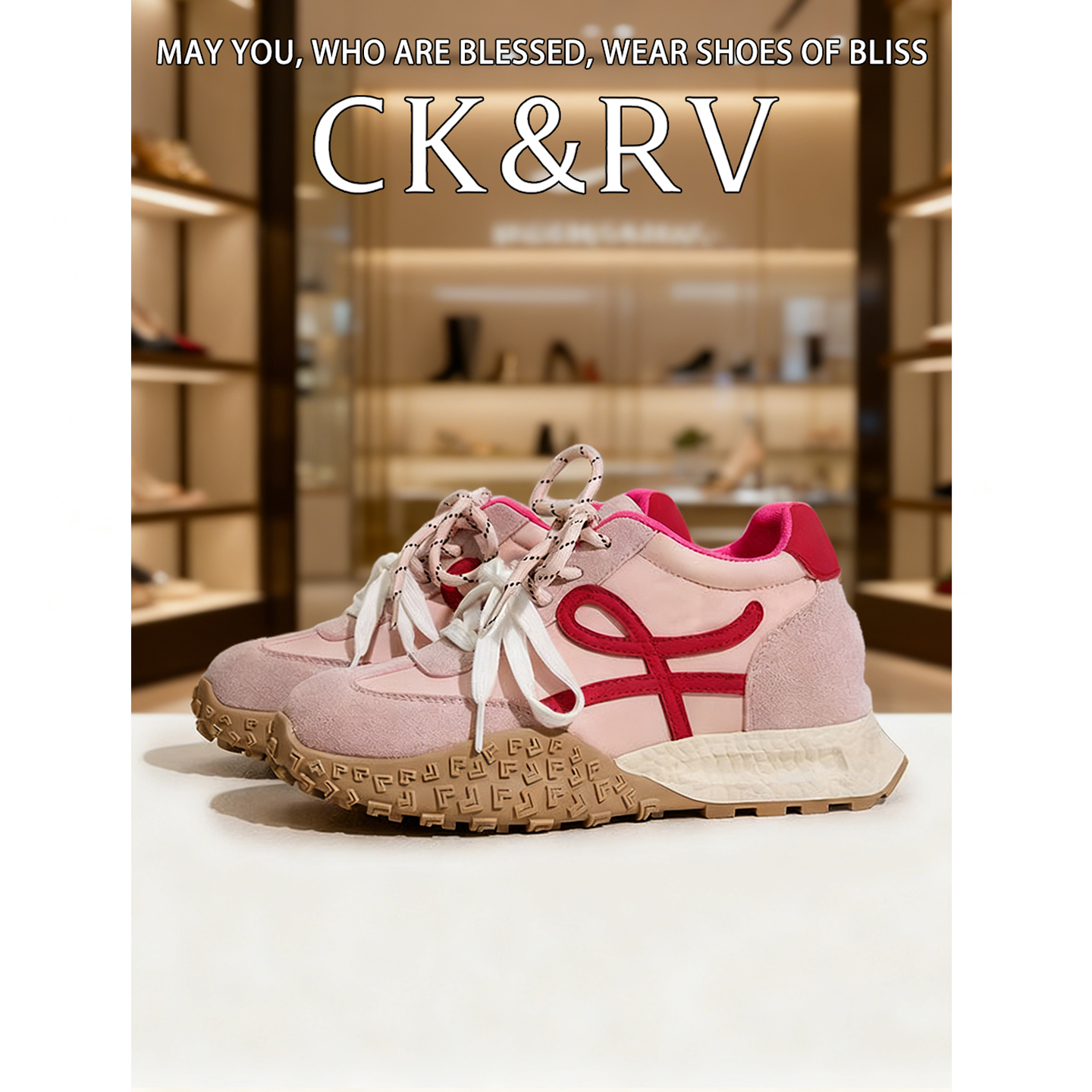 高定真皮~内增高7CM德训鞋女鞋