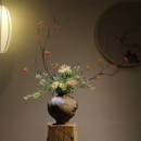 摆件民宿小酒馆玄关高级插花装 复古禅意陶瓷花瓶宋代美学新中式 饰