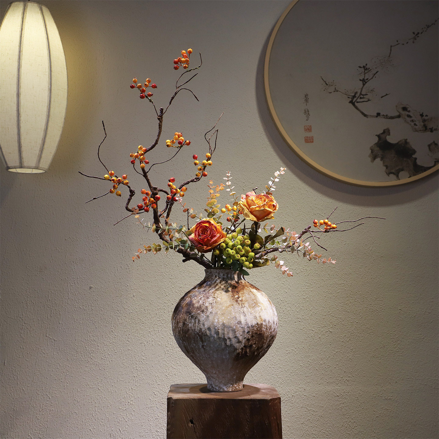 禅意陶瓷花瓶宋式美学摆件新中式民宿酒馆高级设计师推荐法式装饰,家居饰品,花瓶,淘宝优惠券,粉丝福利购,淘宝优惠卷