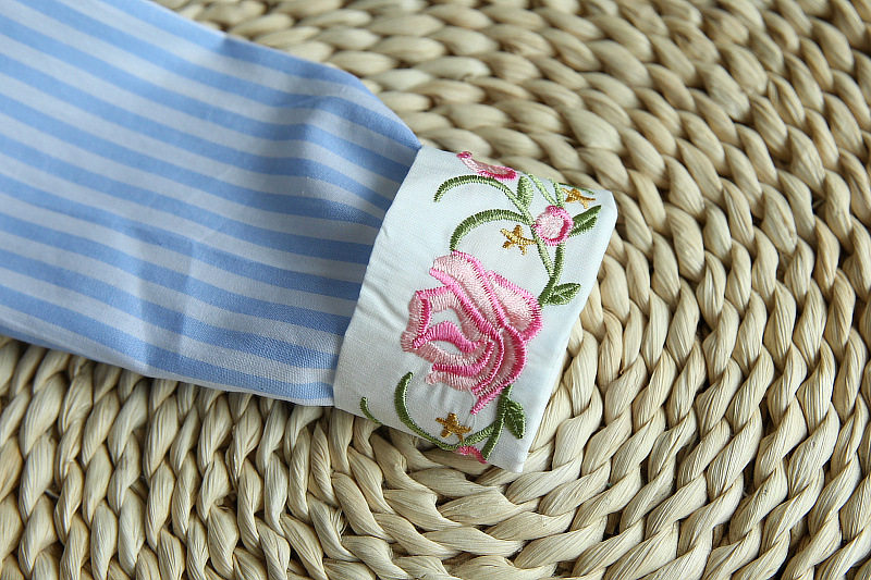 Chemise fille à manche longue - Ref 2086634 Image 4