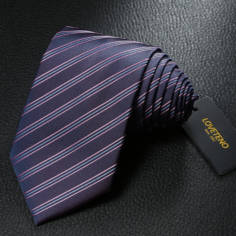 商士士领带商务正装9cm宽版中年