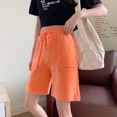 Real shot Summer Shorts high waist couple's Home Shorts sports pants Harlem pants casual pants women's pants
