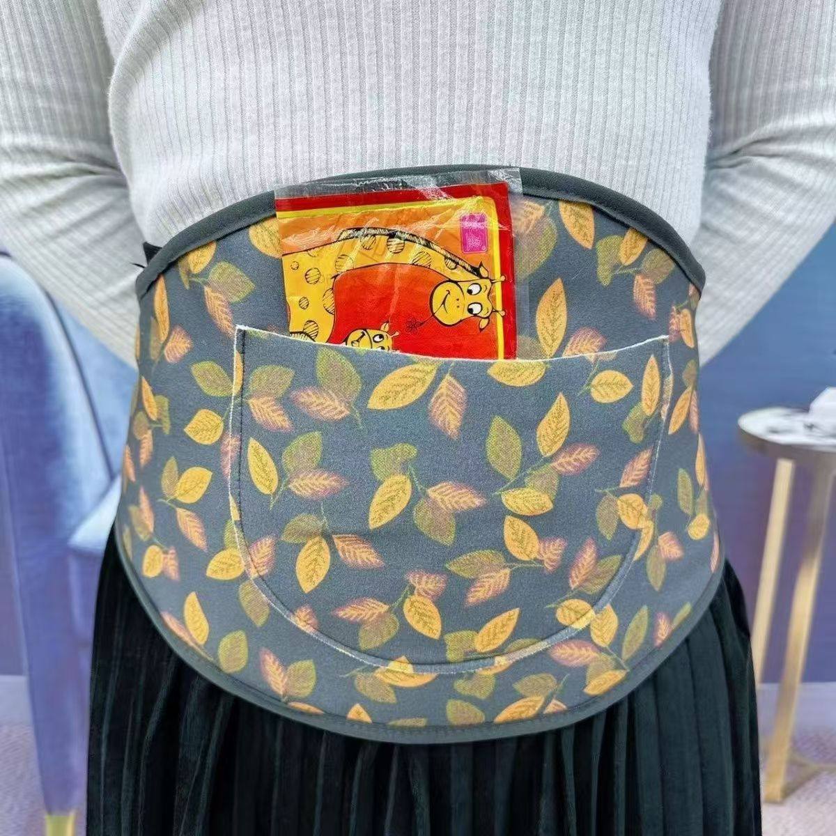 护腰带带兜护腰保暖防寒加口袋防着凉腰部艾草护肚子男女士睡觉,运动/瑜伽/健身/球迷用品,运动护腰,淘宝优惠券,粉丝福利购,淘宝优惠卷