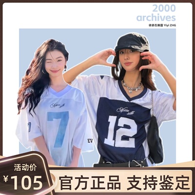 【官方正品】2000archives短袖女