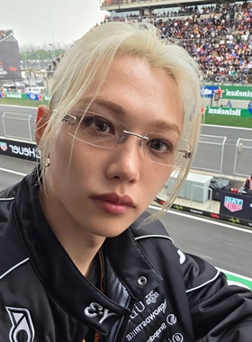 2026李龙馥同款无框Y2K近视墨镜