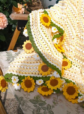 向日葵花束毯子DIY材料包